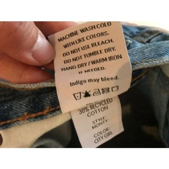 NWT Boyish by HER Monty Jean Shorts in City Girl Women Size 32